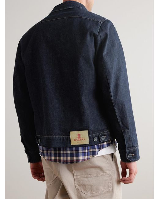 Barena Blue Denim Jacket for men