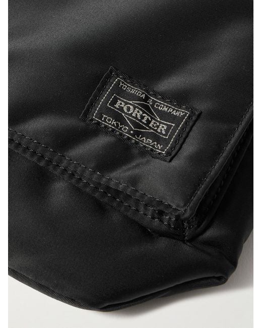 Porter-Yoshida and Co Tanker Short Helmet Nylon Tote Bag in Black for Men