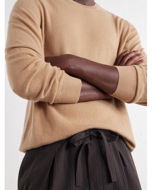 Fedeli Natural Argentina Cashmere Sweater for men
