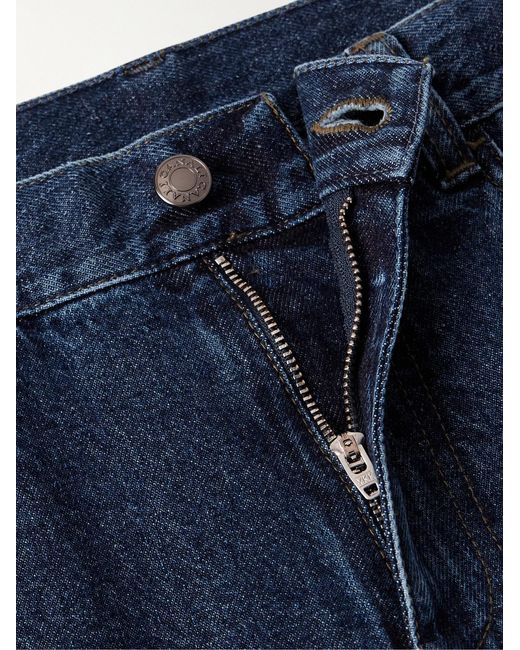 Canali Blue Slim-Fit Straight-Leg Jeans for men