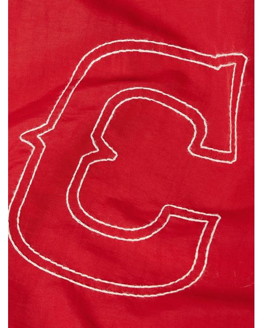 CHERRY LA Logo-Embroidered Shell Bomber Jacket for men