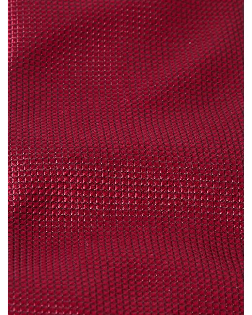 Charvet Red 8cm Silk-jacquard Tie for men