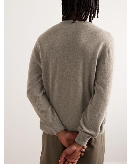 Pullover in misto lana di Lemaire in Gray da Uomo