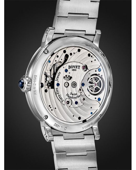 Bovet Black Récital 12 Hand-wound Titanium Watch for men