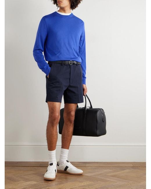 Tom Ford Blue Silk Sweater for men