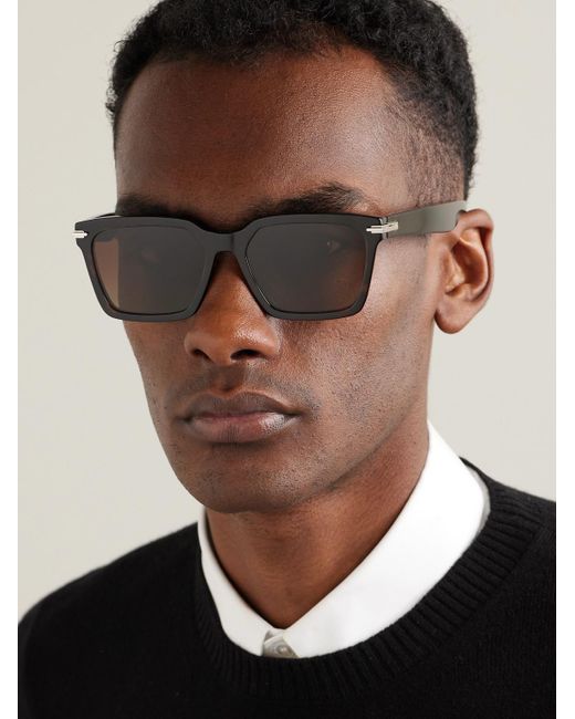 Dior Multicolor Diorblacksuit S3i Square-frame Tortoiseshell Acetate Sunglasses for men