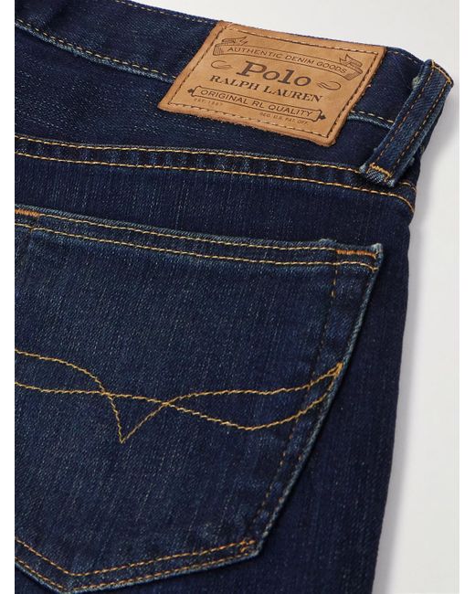 Polo Ralph Lauren Blue Varick Slim-fit Straight-leg Jeans for men