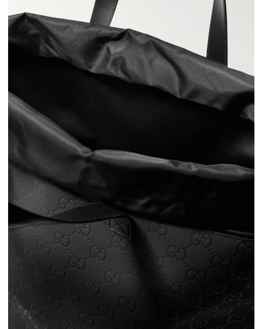 Tote Bag Grande di Gucci in Black da Uomo