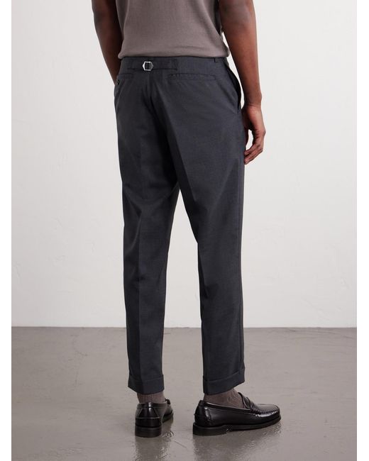 Beams Plus Blue Ivy Straight-Leg Woven Suit Trousers for men