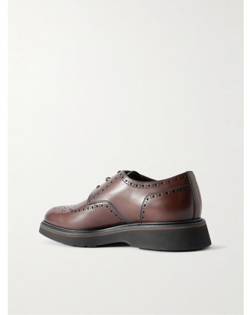 Berluti Brown Alessio Leather Brogues for men