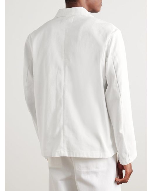 Denim Jacket di Amomento in White da Uomo