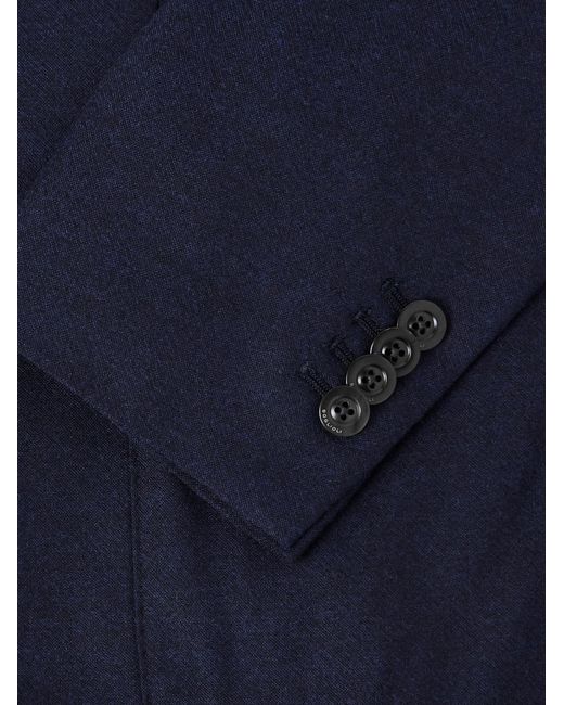 Boglioli Blue Virgin Wool Suit Jacket for men