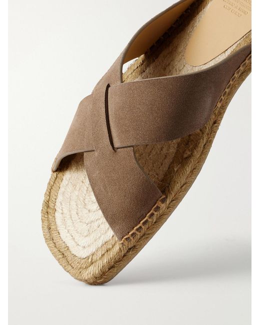 Castaner Brown Keanu Suede Sandals for men