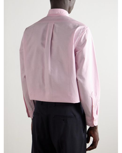 Sid Mashburn Pink Button-down Collar Cotton Oxford Shirt for men