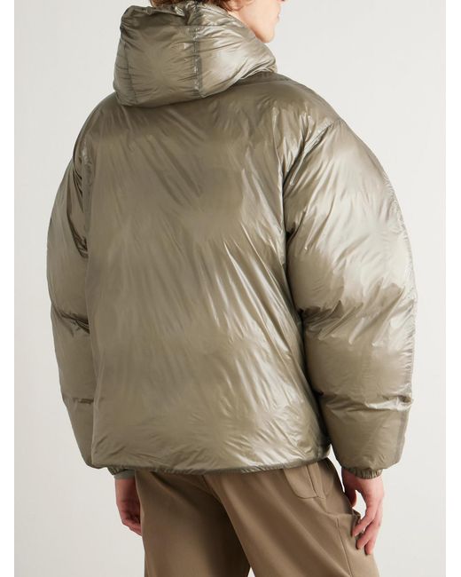 Roa Green Quilted Padded Comfortemp Ecodown Ripstop Hooded Jacket for men