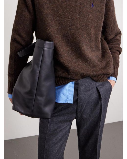 Polo Ralph Lauren Brown Knitted Sweater for men