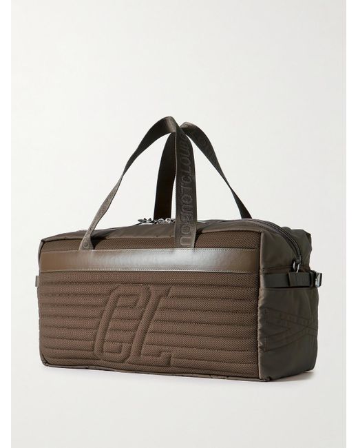 Christian Louboutin Brown Loubideal Rubber-trimmed Shell And Mesh Holdall for men