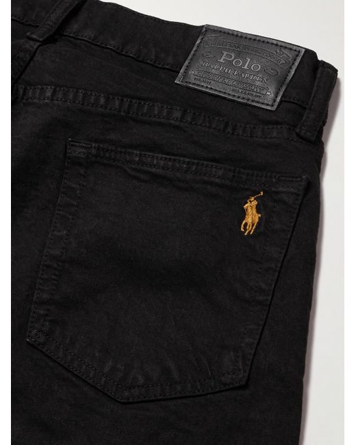 Polo Ralph Lauren Black Slim-Fit Straight-Leg Jeans for men