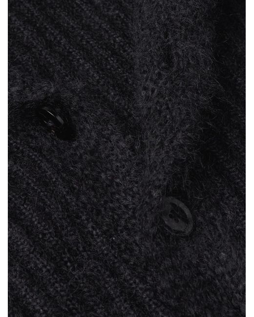 Tom Ford Blue Shawl-collar Ribbed Wool for men