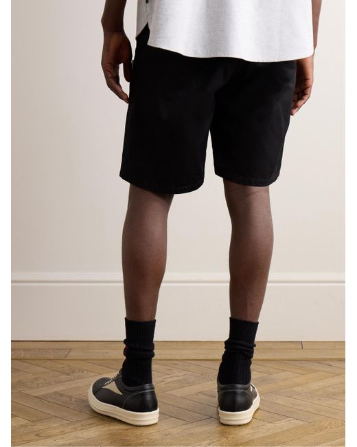 Neighborhood Weit geschnittene Shorts aus Baumwoll-Twill in Black für Herren