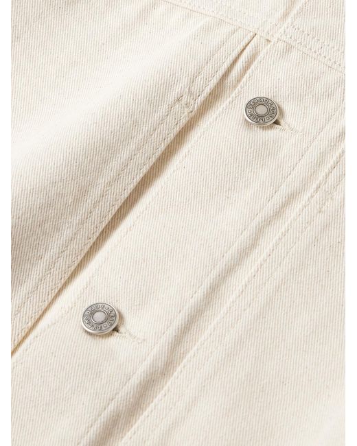 LE17SEPTEMBRE Natural Denim Jacket for men