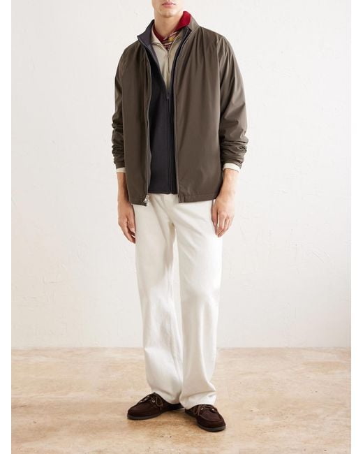Peter Millar Brown Ryder Recycled-shell Jacket for men