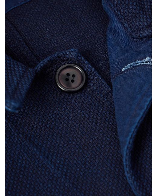 Blue Blue Japan Blue Sashiko Cotton Jacket for men