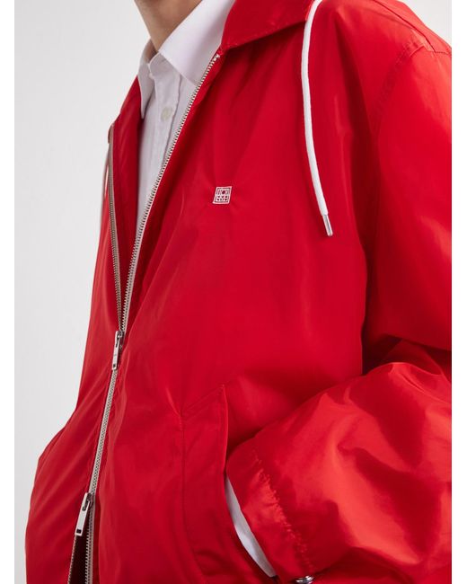 Totême  Red Shell Hooded Jacket for men