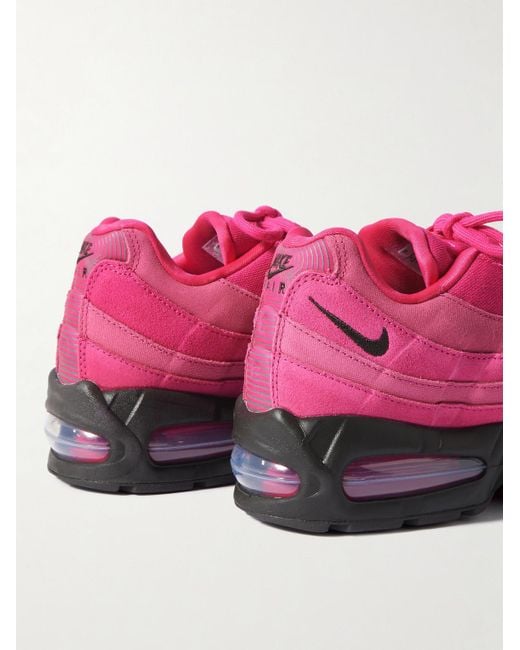 Nike Pink Air Max 95 Og Mesh Sneakers for men