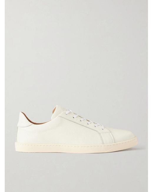 George Cleverley Natural Jack Iii Deerskin Sneakers for men
