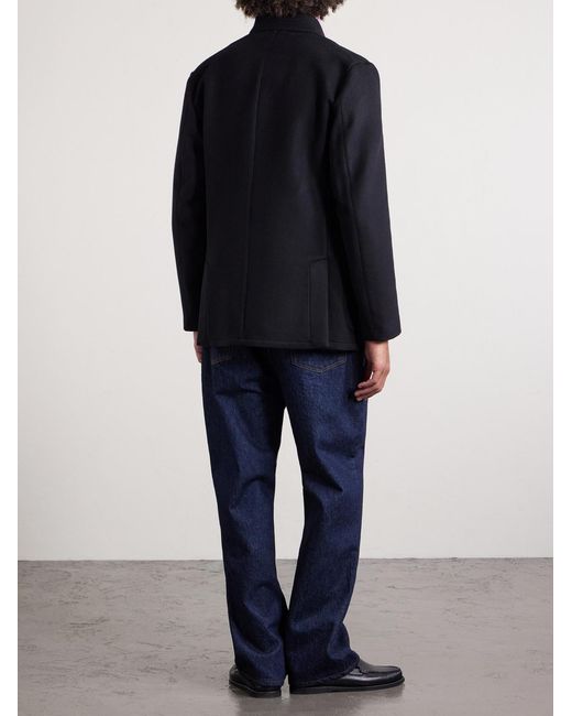 Officine Generale Blue Straight-leg Jeans for men