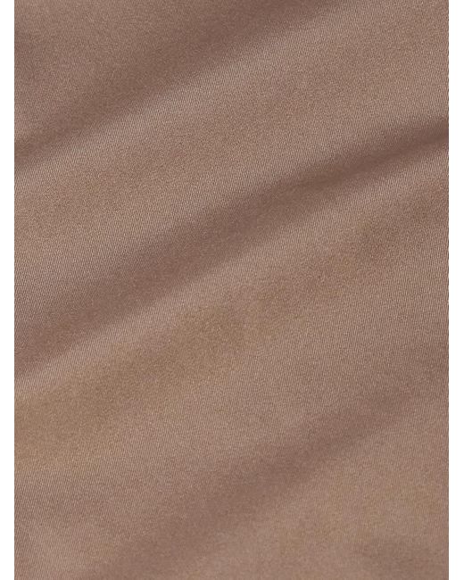 Loro Piana Brown Reversible Windmate Storm System Nylon And Cashmere Blouson Jacket for men