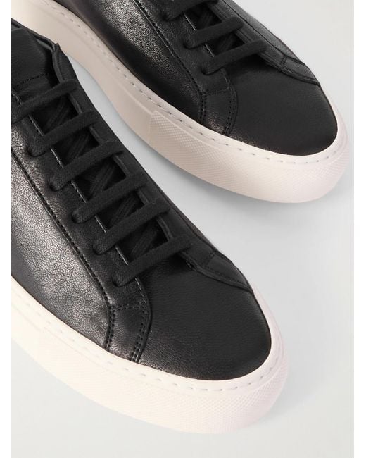 Common Projects Summer Achilles Sneakers aus Leder in Black für Herren