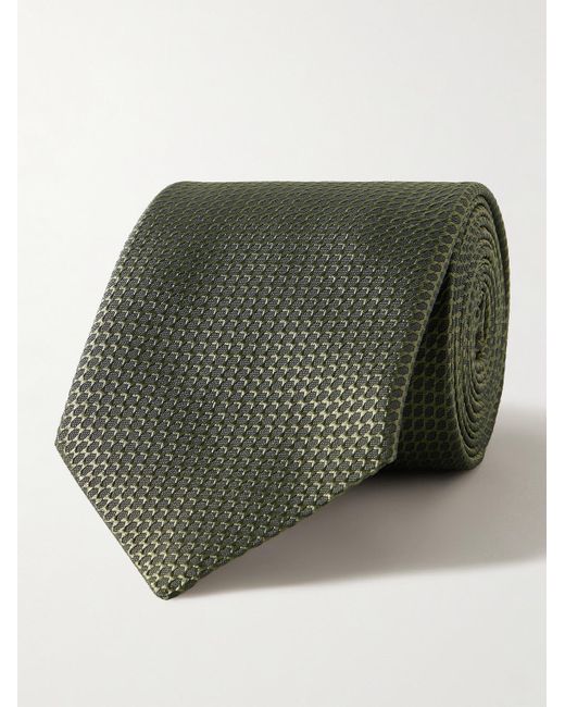 Cravatta di Canali in Green da Uomo