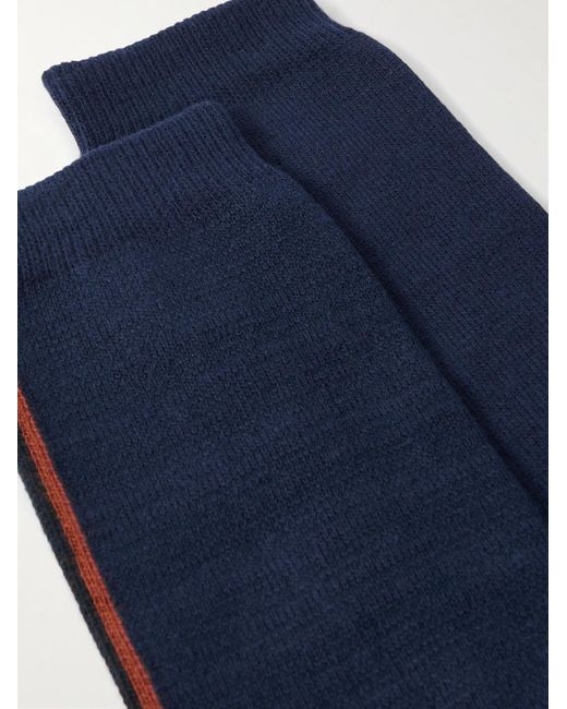 Paul Smith Artist Stripe Socken aus einer Baumwollmischung in Blue für Herren