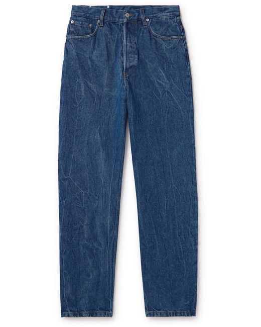 Dries Van Noten Blue Straight-leg Jeans for men