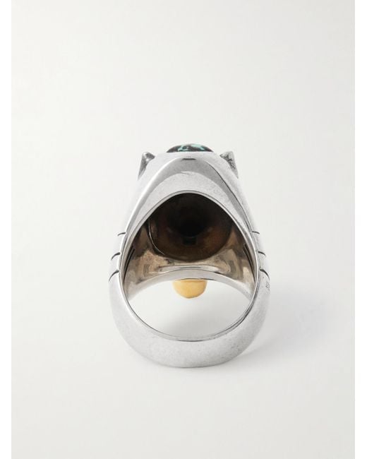 Jacques Marie Mage Blue Yellowstone Forever Lamar Sterling Silver for men