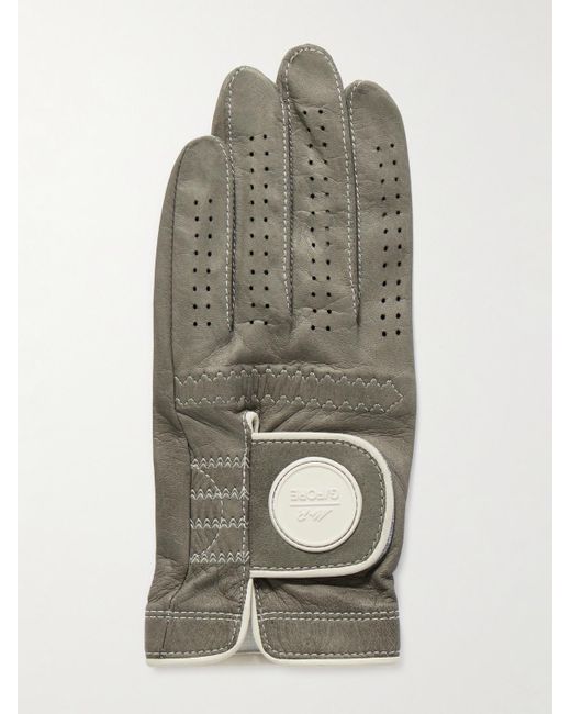 Mr P. Green G/fore Golf Logo-appliquéd Leather Left Hand Glove for men