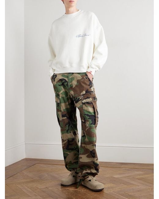 Pantaloni Cargo A Gamba Larga di CHERRY LA in Green da Uomo
