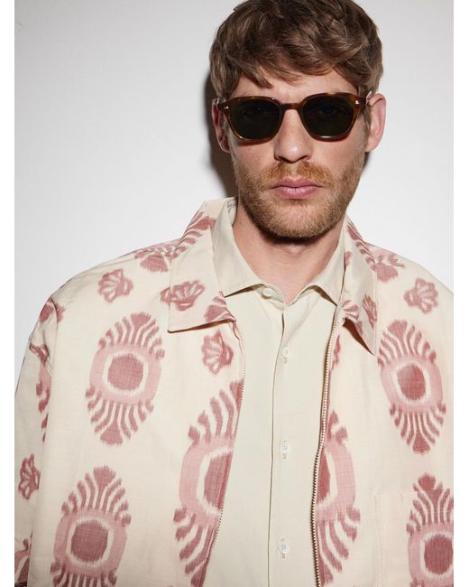 Garrett Leight Green Lachman Round-Frame Acetate Sunglasses for men