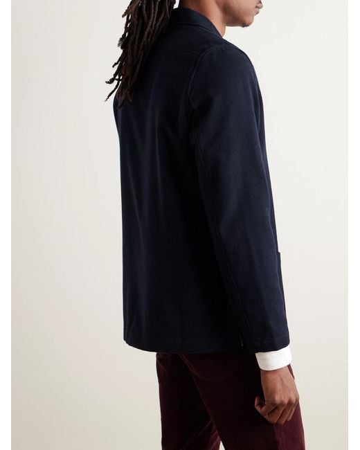 Massimo Alba Blue Florida Wool for men