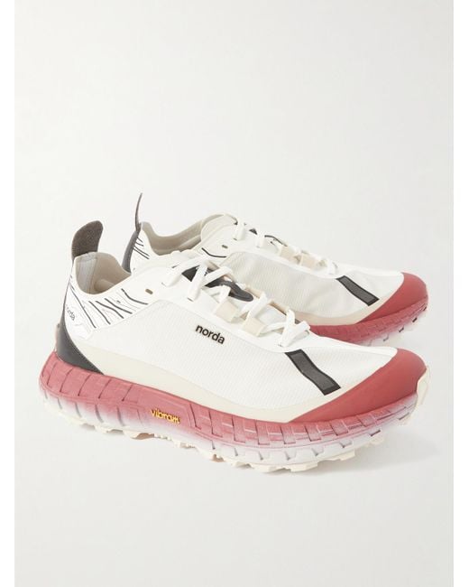 Norda Pink 001 Mesh Running Sneakers for men