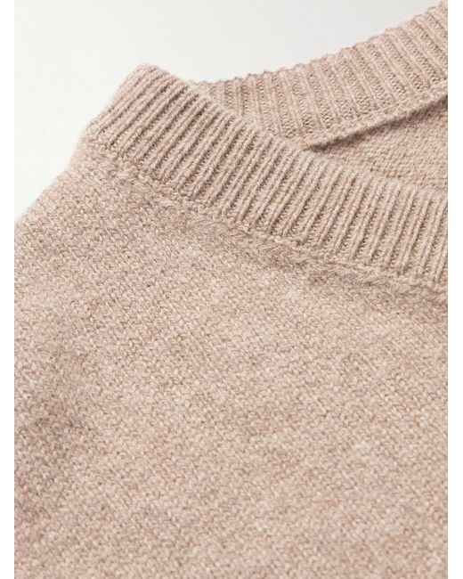Sunspel Natural Wool Sweater Vest for men