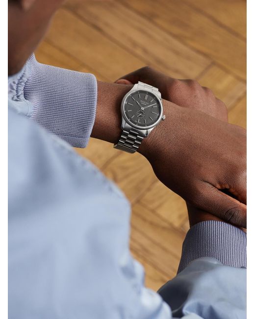 Gucci G-Timeless 40 mm Uhr aus Edelstahl in Gray für Herren