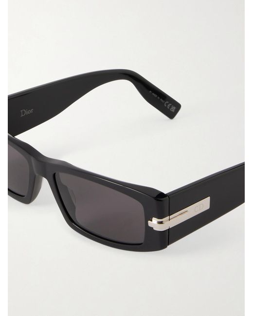 Dior Diorblacksuit Xl S5I Rectangular Acetate Sunglasses for men