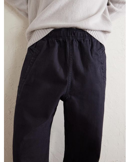 Margaret Howell Blue Mhl. Wide-leg Cotton-twill Trousers for men
