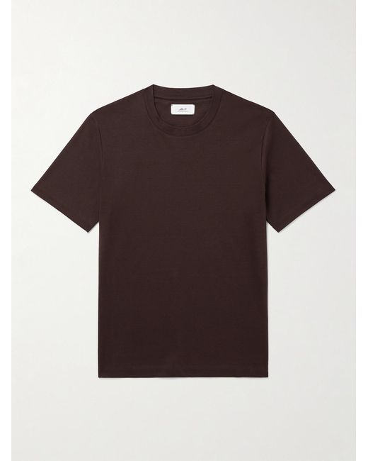 Mr P. Brown Mercerised Cotton-Jersey T-Shirt for men