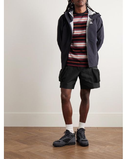 Shorts A Gamba Dritta di Nike in Black da Uomo