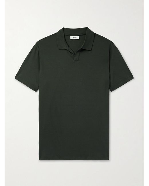 NN07 Green Paul 3525 Organic Cotton Polo Shirt for men