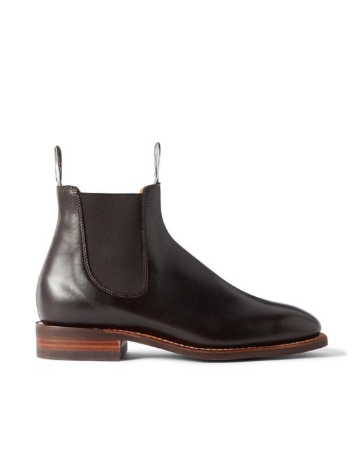 R.M.Williams Brown Leather Chelsea Boots for men